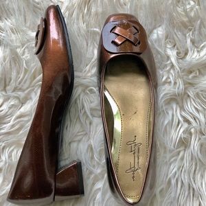 Hush puppies brown Block shoes